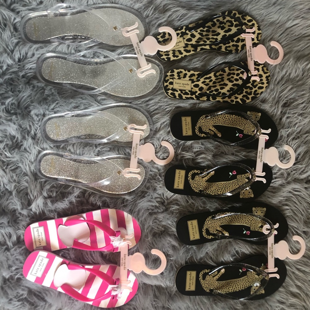 Brand new Kate Spade flip-flops